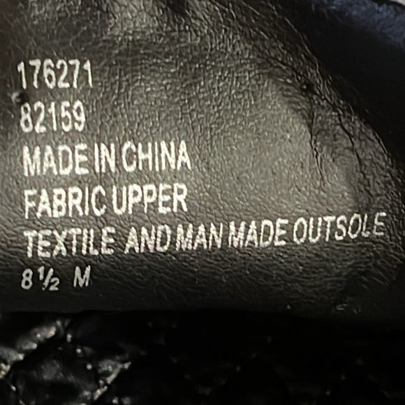 Giorgio Brutini Chatwal Black Velvet Quilted Tuxedo Loafers Size 8.5 US Men - Picture 7 of 9